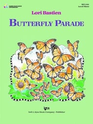 Butterfly Parade piano sheet music cover Thumbnail